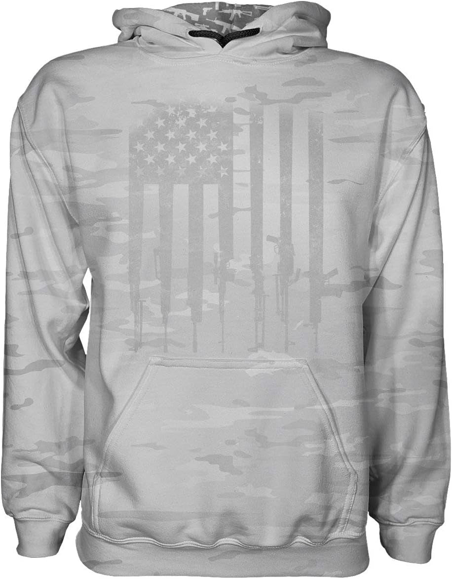 Arctic Camo We the People Hoodie (S-XXXXL)