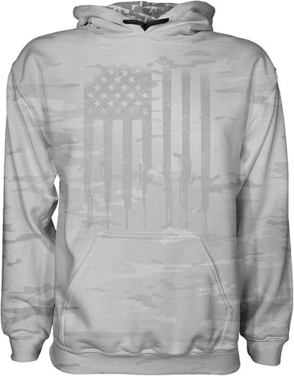 Arctic Camo We the People Hoodie (S-XXXXL)