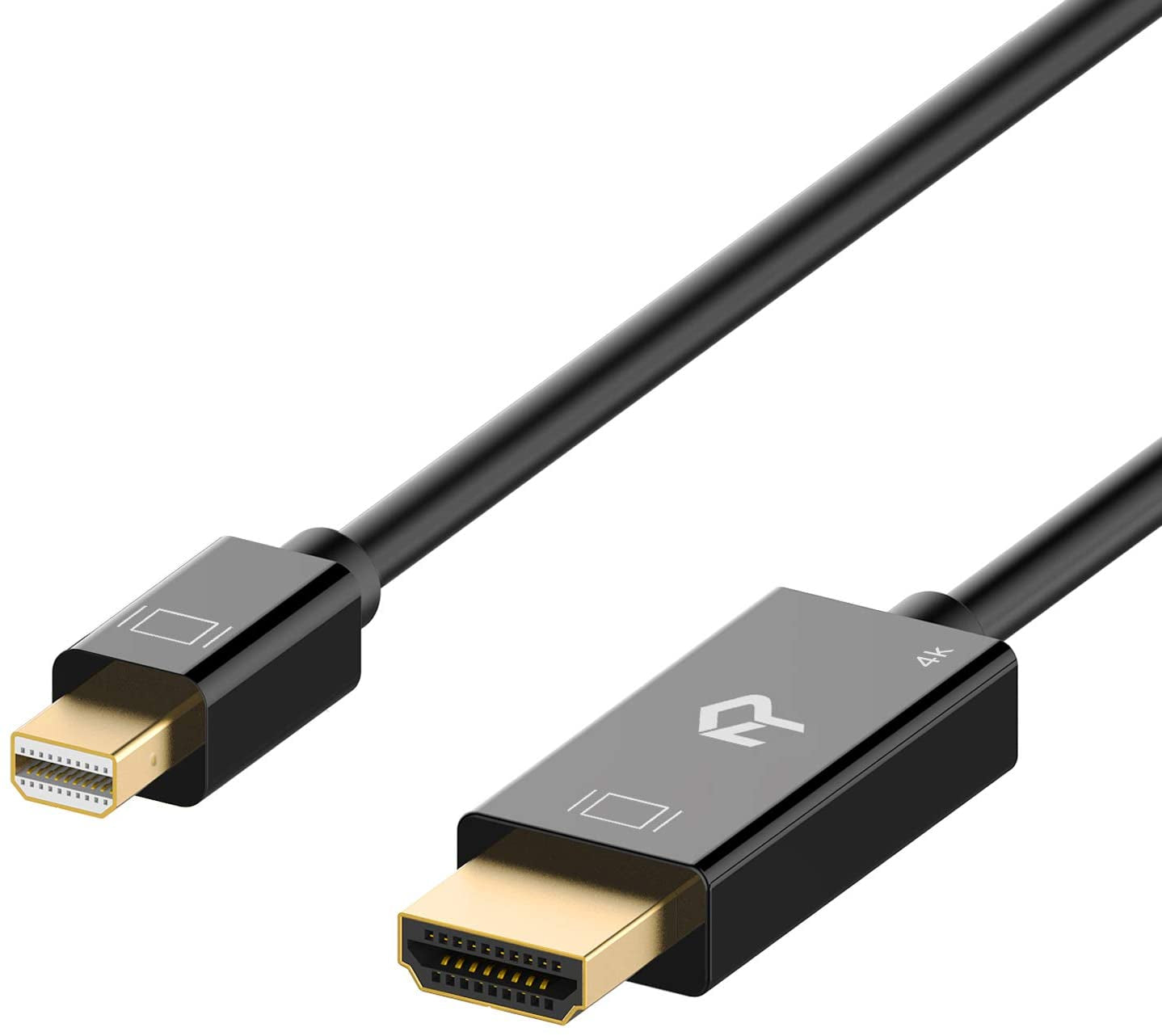 Mini Displayport (Mini DP) to HDMI Cable, 4K Ready, 6 Feet