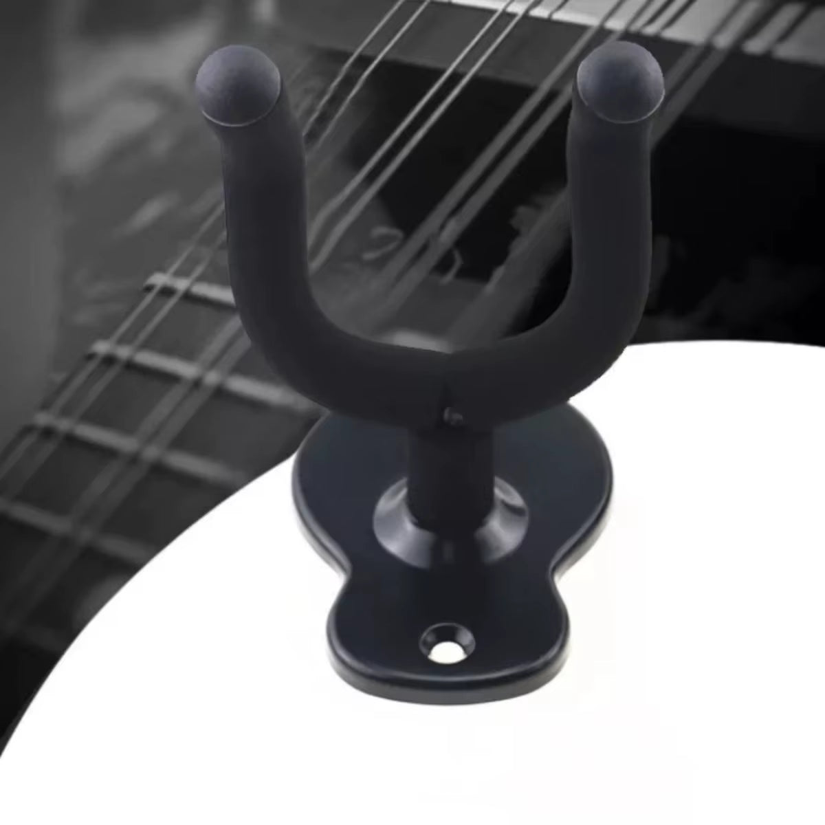 Metal Guitar Hanger Hook Wall Mount Non-Slip Holder Stand Rotatable 360°For Electric Guitar Ukulele Instrument Accessories