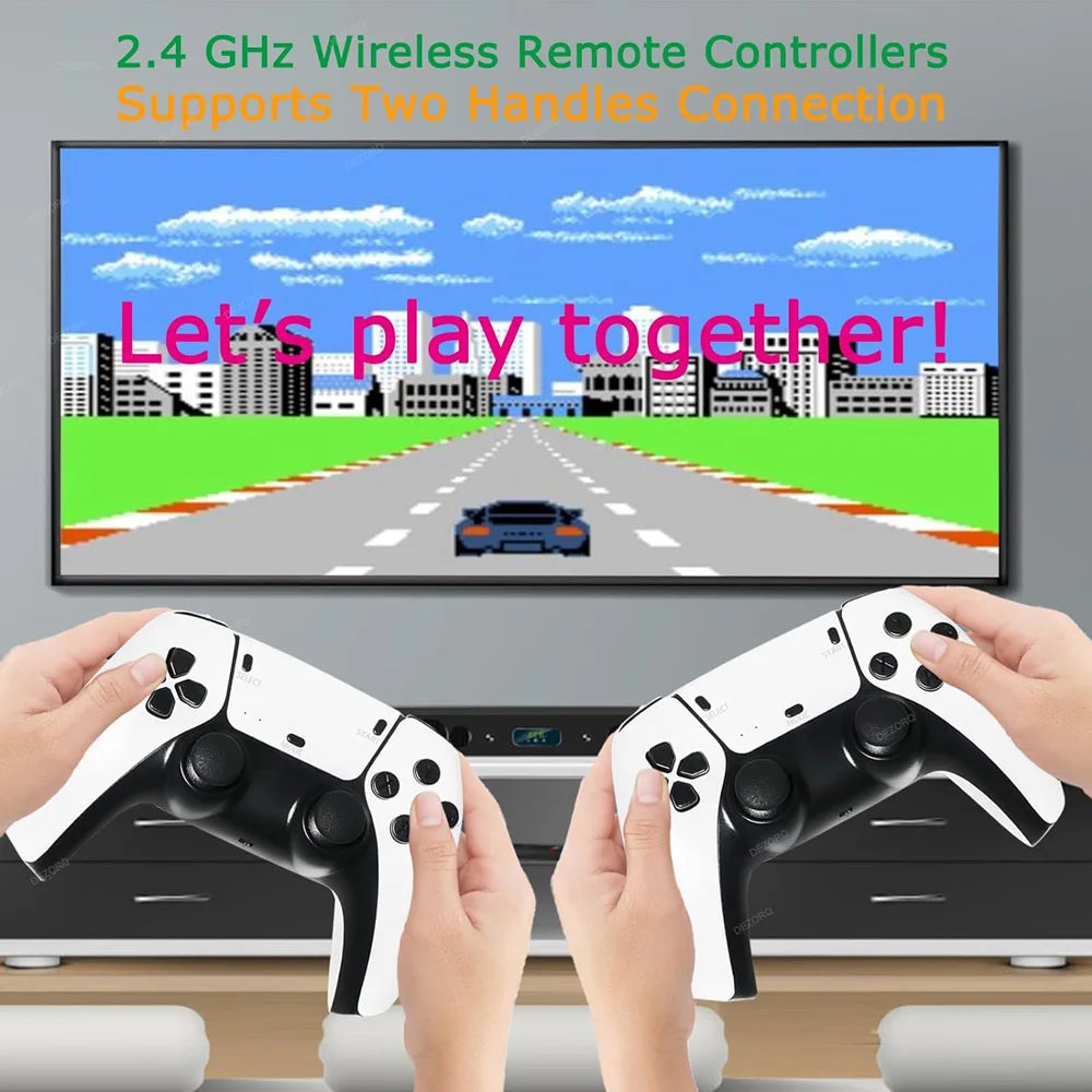 M15 Pro Game Stick Mini Consola Retro 4K 19000+ Games Video Games HD TV Gaming Player Wireless Controller Video Game Console