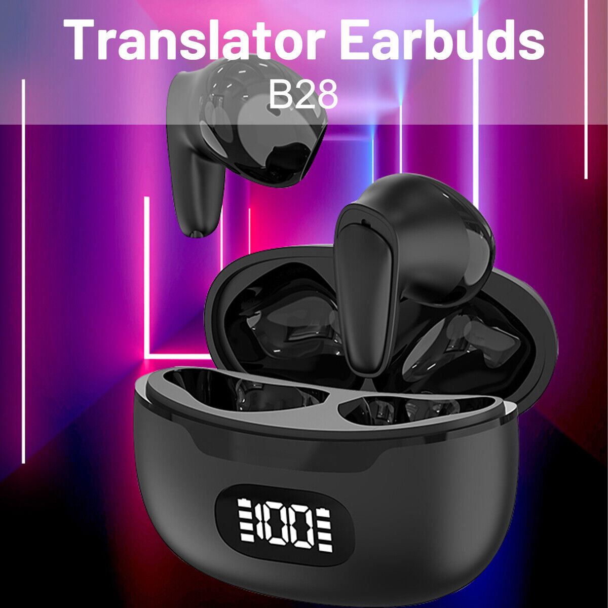 2025 AI Translation Earbuds Language Translation Device 144 Languages & Accents