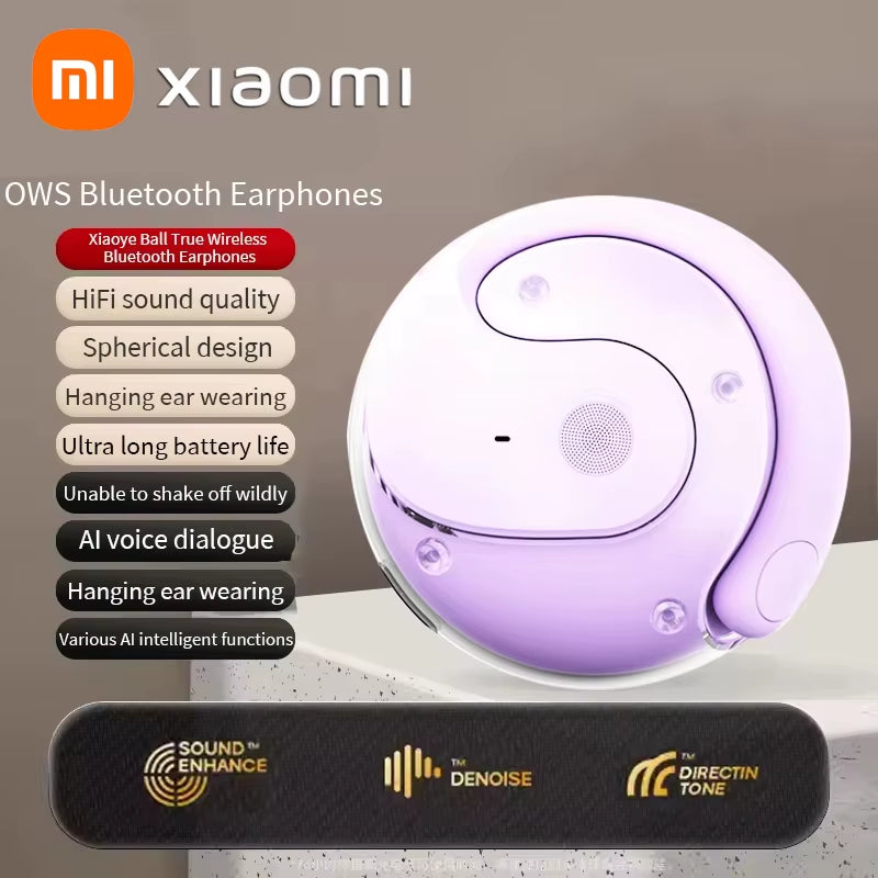 Xiaomi Wireless BT Translation Earbuds Real-Time Translation Language Translation Device Earphones for Travel Business Learning